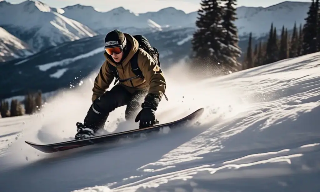 snowboarding